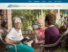 Tablet Screenshot of lifestreamliving.com